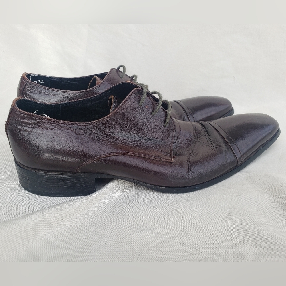 Kenneth Cole New York Regal King Men's Lace-Up Dress Shoes - Size 8 - Picture 1 of 10